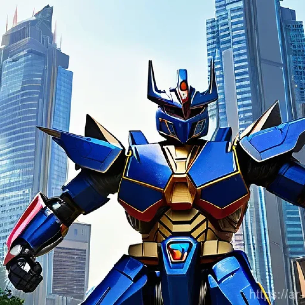 파워레인저 필수 시청 에피소드 - **Prompt 1: The Mighty Morphin Megazord's Epic Formation**
    "A dynamic and vibrant illustration o...