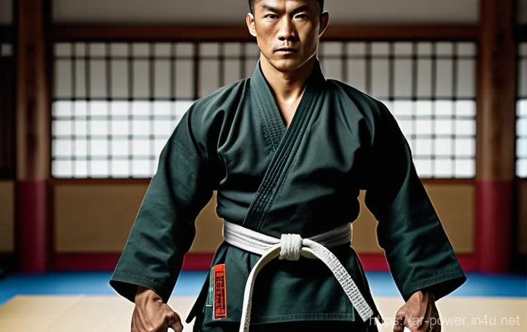 파워레인저 배우들의 현재 근황 - **Prompt 1: The Enduring Legacy of the Martial Arts Master**
    "A powerful, mature man in his late...
